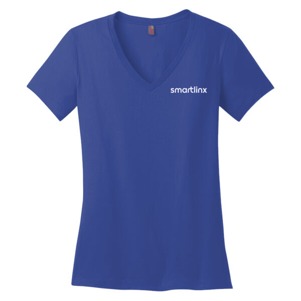 Smartlinx Printed - Women's Perfect Weight ® V Neck Tee Thumbnail