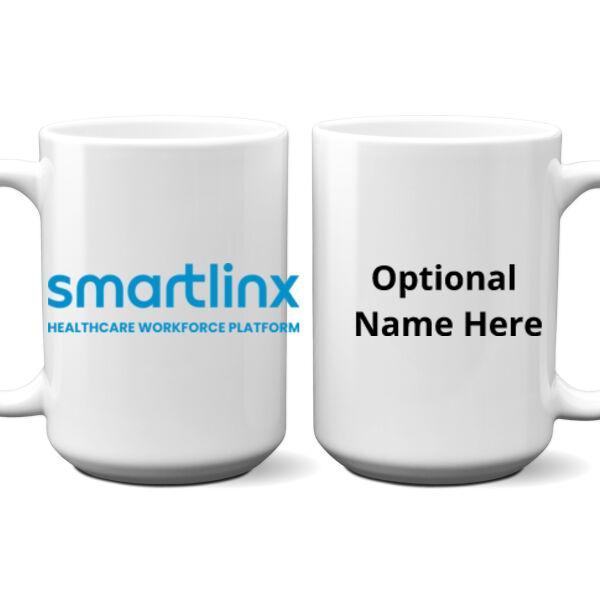 Smartlinx Personalized - 15 oz NO MINIMUM full color printed ceramic mug Thumbnail