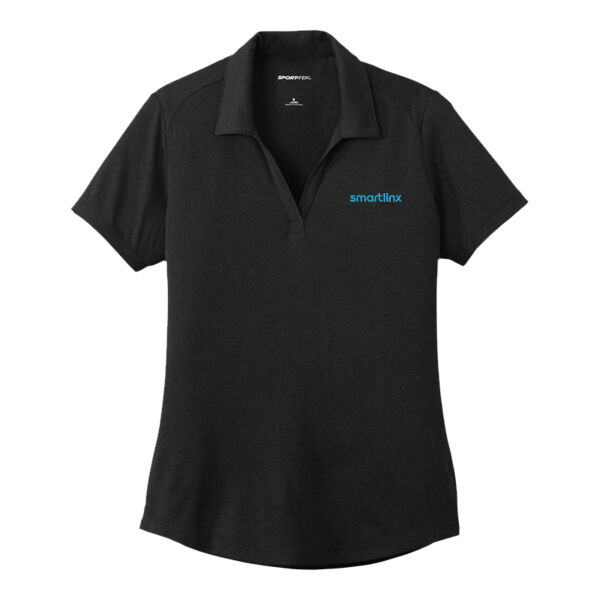 Smartlinx Embroidery - Ladies PosiCharge ® Tri Blend Wicking Polo Thumbnail