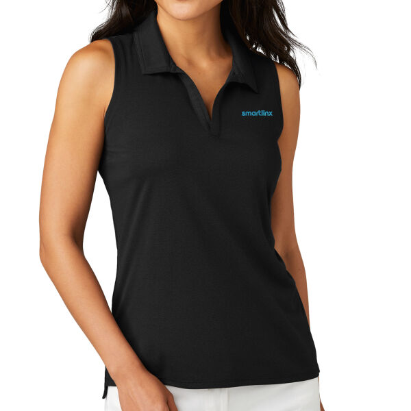 Smartlinx Embroidery - Ladies Coto Performance Sleeveless Polo Thumbnail