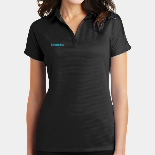 Smartlinx Embroidery - Ladies Crossover Raglan Polo Thumbnail