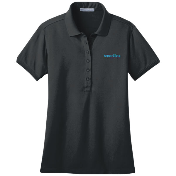 Smartlinx Embroidery - Ladies Stretch Pique Polo Thumbnail