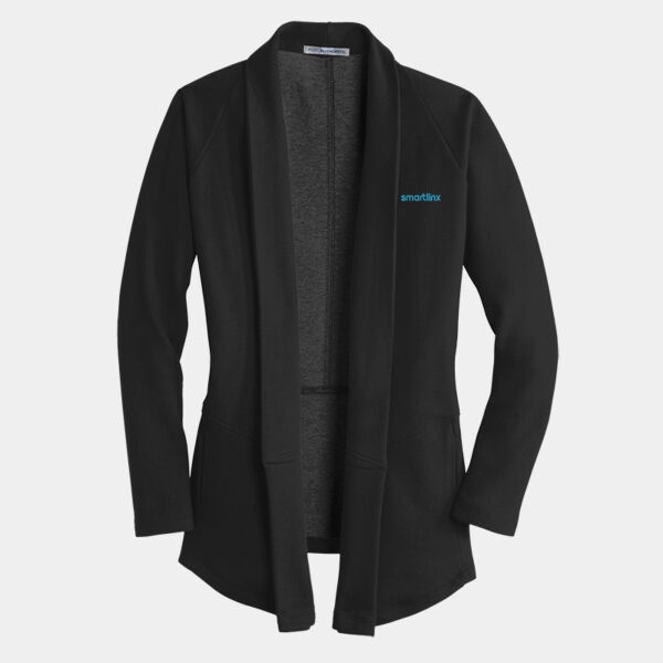 Smartlinx Embroidery - Ladies Interlock Cardigan Thumbnail