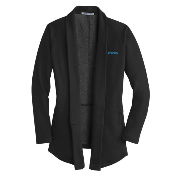 Smartlinx Embroidery - Ladies Interlock Cardigan Thumbnail