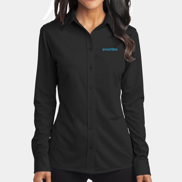 Smartlinx Embroidery - Ladies Dimension Knit Dress Shirt Thumbnail