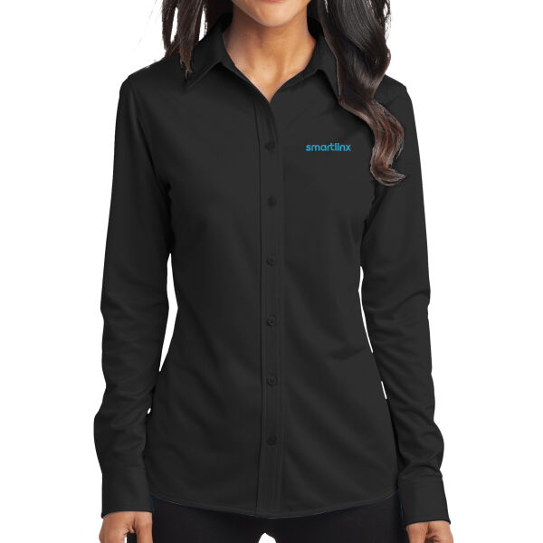Smartlinx Embroidery - Ladies Dimension Knit Dress Shirt Thumbnail