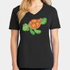 Ladies Core Cotton V-Neck Tee Thumbnail