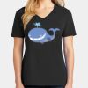 Ladies Core Cotton V-Neck Tee Thumbnail