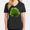 Ladies Core Cotton V-Neck Tee Thumbnail
