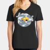 Ladies Core Cotton V-Neck Tee Thumbnail