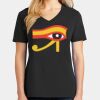 Ladies Core Cotton V-Neck Tee Thumbnail