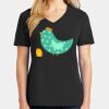 Ladies Core Cotton V-Neck Tee Thumbnail