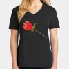 Ladies Core Cotton V-Neck Tee Thumbnail