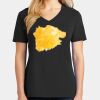 Ladies Core Cotton V-Neck Tee Thumbnail
