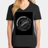 Ladies Core Cotton V-Neck Tee Thumbnail